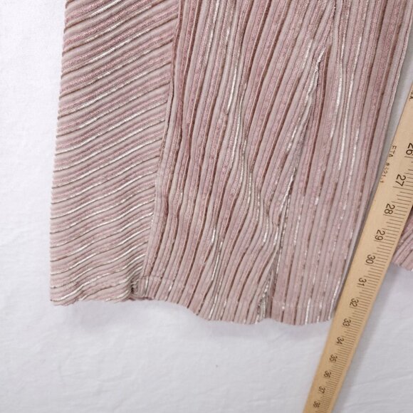 Free People Velvet Bell Bottom Pants Women Small Flare Slim Pull On - Picture 8 of 14